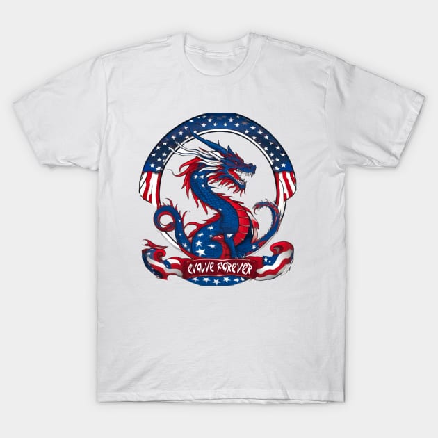 USA FOREVER T-Shirt by Evolved Designs